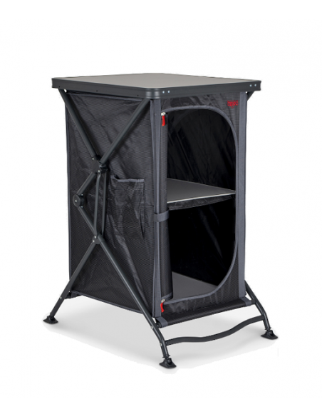 Ultraschneller Aufbau Crespo Kleiderschrank aus Aluminium