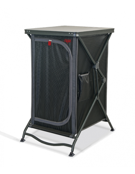 Ultraschneller Aufbau Crespo Kleiderschrank aus Aluminium