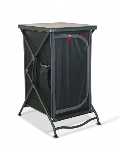 Ultraschneller Aufbau Crespo Kleiderschrank aus Aluminium