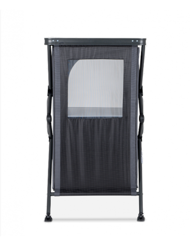 Ultraschneller Aufbau Crespo Kleiderschrank aus Aluminium