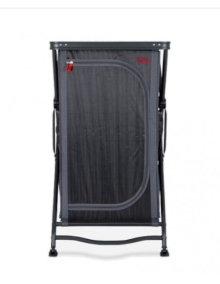 Ultraschneller Aufbau Crespo Kleiderschrank aus Aluminium