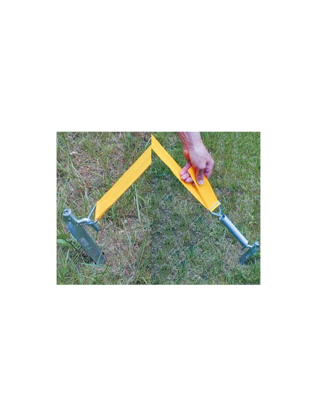 Set of 4 Tie Down pieces awning fixing straps, Fiamma