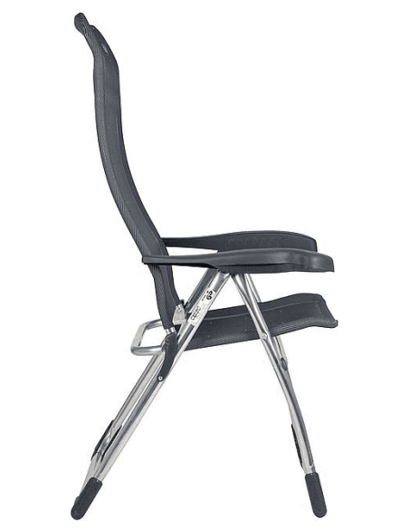 Anthracite Gray Aluminum Folding Multifiber Chair Crespo