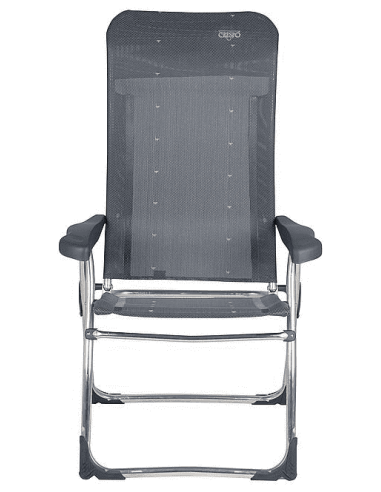 Anthracite Gray Aluminum Folding Multifiber Chair Crespo