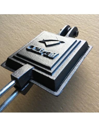 Individueller Sandwichmaker aus Gusseisen für Feuer