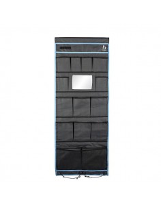 Organizador de tienda con 14 bolsillos con Espejo 48x123cm