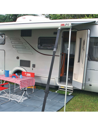 Set 8 Stück Tie Down S schwarze Befestigungsgurte von Fiamma