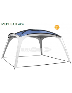 Avance / Carpa Medusa II Azul 400x400 cm de Brunner