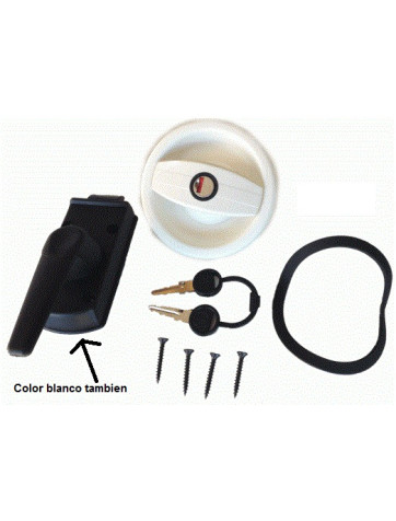 Cerradura de seguridad-Color Blanco