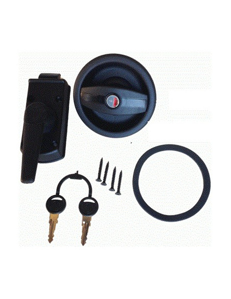 Security Lock-Black Color