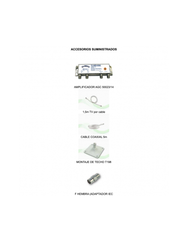 Antenne glomex omnidirectionnelle Oasis