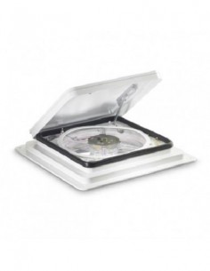Claraboya Dometic FanTastic 7350 Vent con sensor de lluvia Tapa Blanca