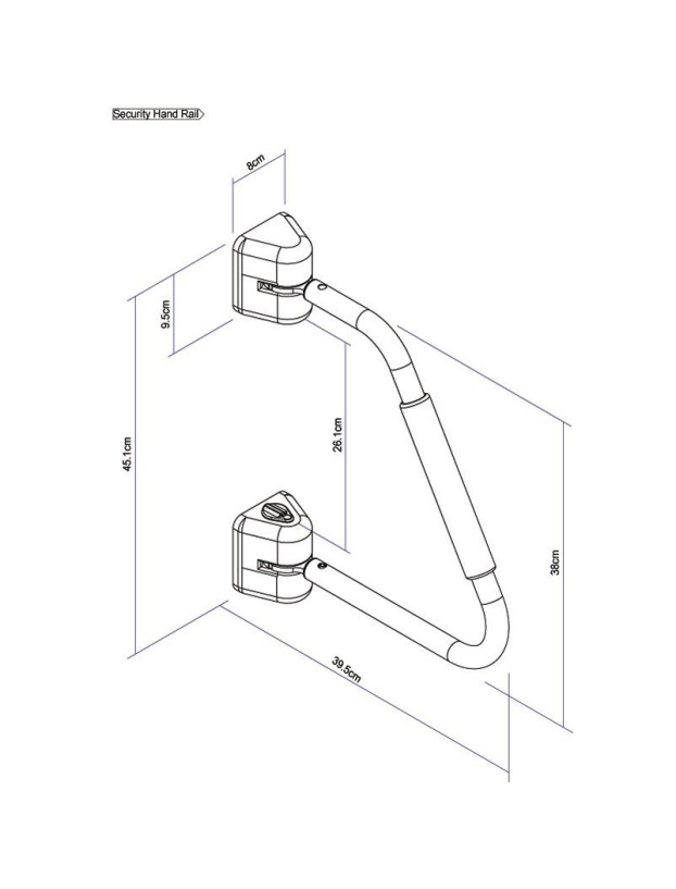 Als Sicherheit Thule Security Hand Rail
