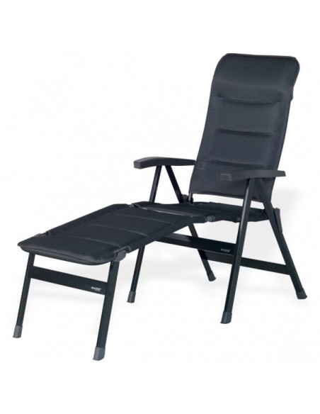 Chaise en aluminium ultra-compacte Majestic Westfield 7 positions