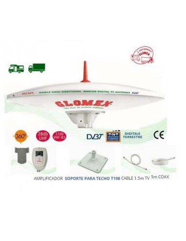 Antena glomex omnidireccional oasis