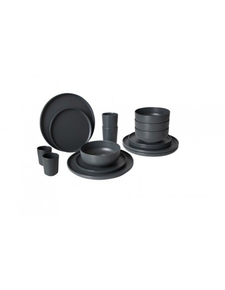 Patom tableware of 16 pieces for 4 people. Bo-Camp
