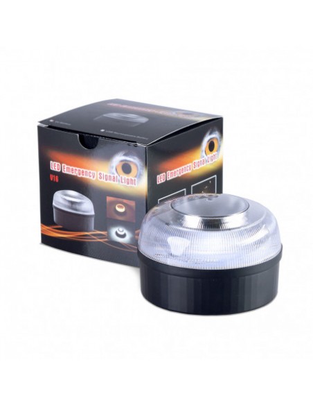 Luz de Emergência LED para Veículos V16 Base Magnética