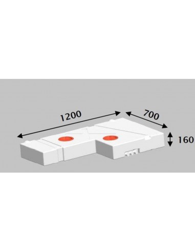 Schmutzwassertank 104L Spezial FORD TRANSIT