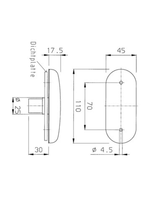 Pilota Led Lateral Jokon SMLR 2000