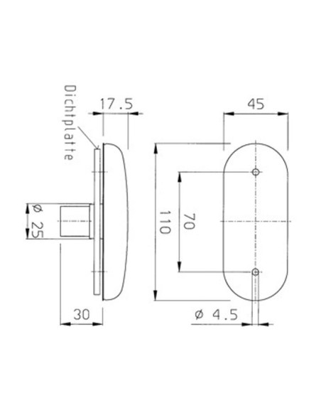 LED-Seitenmarkierungsleuchte Jokon SMLR 2000