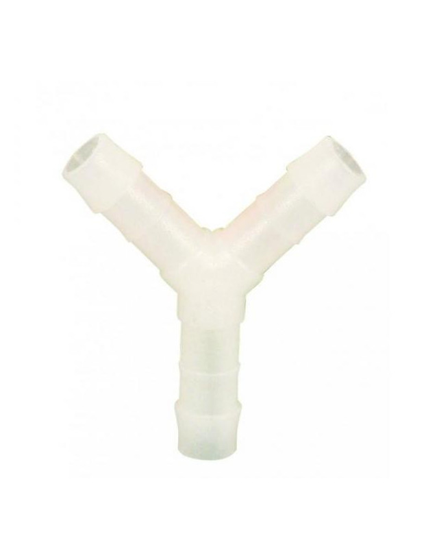 Y de plastico para tuberia 10mm diametro