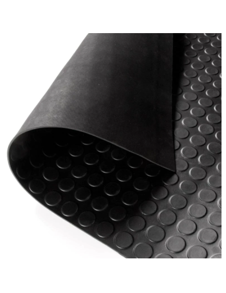Non-slip rubber/rubber floor 120 cm