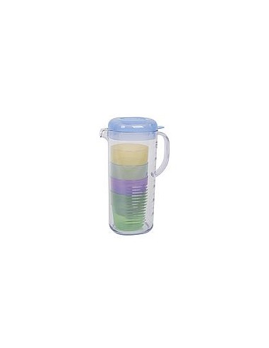 Jarro de limonada com 4 copos 1300ml