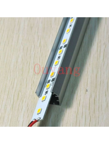 Profilo in alluminio 50cm Led (chip smd5630 luminosità massima)
