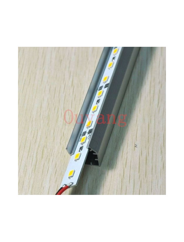 Bande led profilé aluminium 50cm (puce smd5630 luminosité maximum)