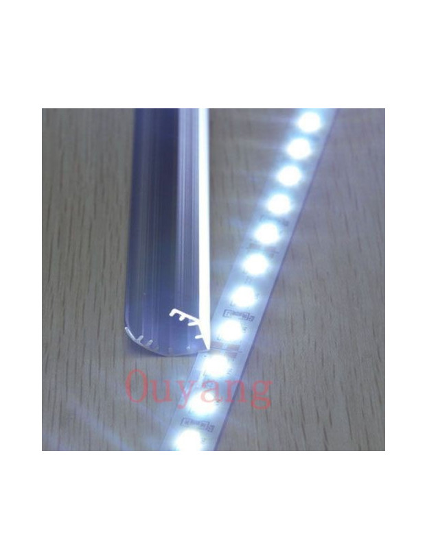 Profilo in alluminio 50cm Led (chip smd5630 luminosità massima)