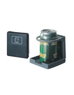 Portavasos plegable 10x10 cm gris claro