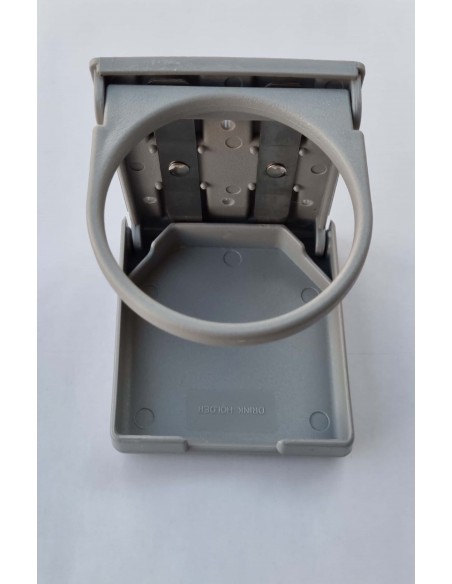 Portavasos plegable 10x10 cm gris claro Portavasos plegable 10x10 cm gris claro