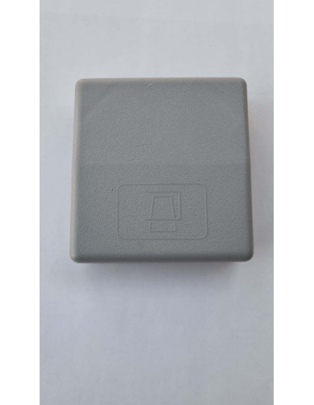 Portavasos plegable 10x10 cm gris claro Portavasos plegable 10x10 cm gris claro