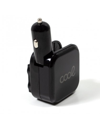 Cargador de móvil de 12v/220v con  2 X USB  2.1Amp