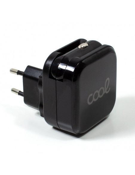 Mobiles 12-V-/220-V-Ladegerät mit 2 x USB 2,1 Ampere