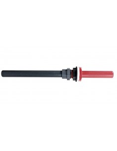 Tank drain valve with overflow function