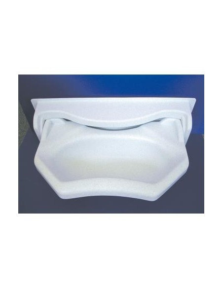 Lavabo Ovale Extractible Blanc Comet