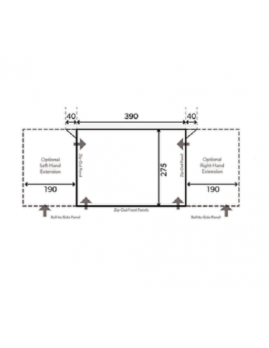 Anteprima Kampa Dometic Club Air Pro 390 S