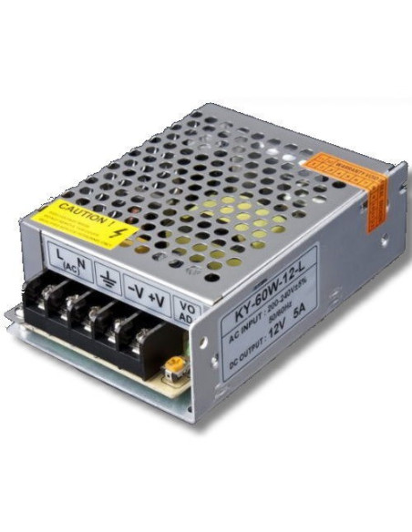 12v steel chassis power supply. 5A