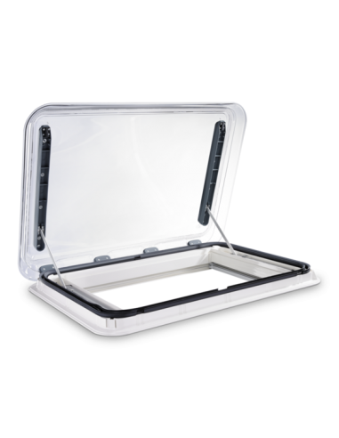 Claraboya Dometic Mini-Heki Estilo 400x400mm. Para grosso 25 a 42mm