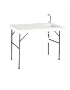 Mesa plegable con fregadero Piano
