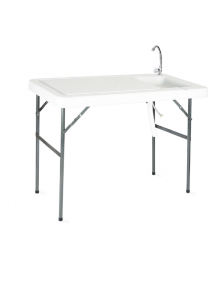 Table pliante pour piano avec évier