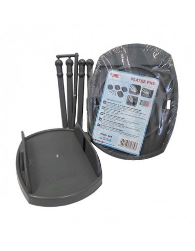 Base Fiamma para pata caravana Plates gray