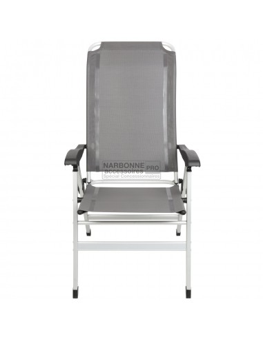 Midland grauer Comfort Maxi Stuhl aus Aluminium