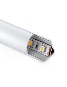 Profilo in alluminio di angolo per LED