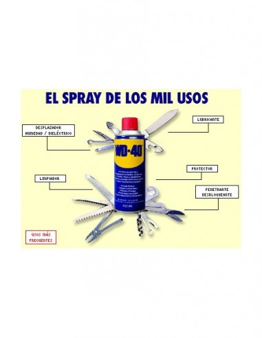 WD40 in 500 ml Mehrzweck-Sprühschmieröl