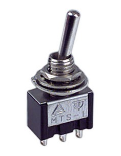 Interruptor de palanca pequeña 2P 1C