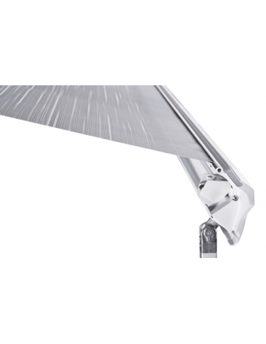 Markise 6300 Thule 3,25 Meter Grau eloxiert mit Adapter für Ducato, Boxer und Jumper H2 ab 2007