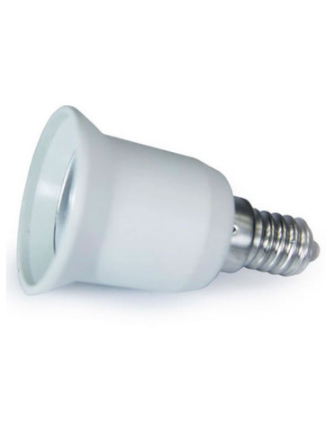 Adaptador Conversor para bombillas E27 a E14