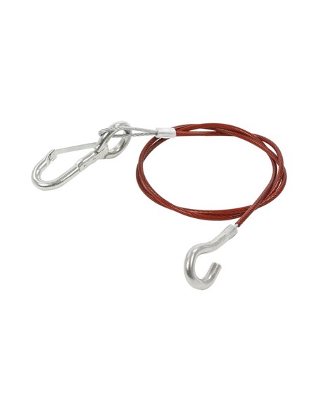 Anhänger-Sicherheitskabel mit 1 m Haken